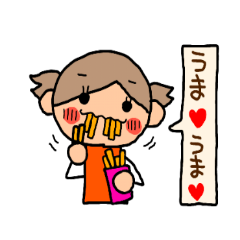 オレンジちゃん　ふきだしversion6