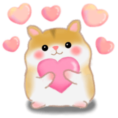 ハムたんの毎日使えるスタンプ