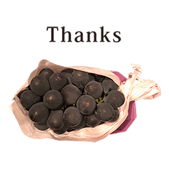 ぶどう　巨峰　と　英語　English