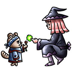 ぷちファンタジースタンプ