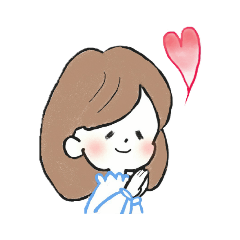 人を誉めるスタンプ(ゆるふわ)