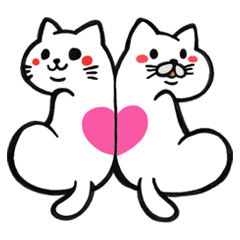 愛をいっぱい送るにゃん!