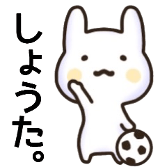 しょうたさん名前スタンプ