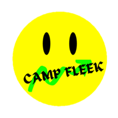 ニコちゃん︎︎☺︎キャンプスタンプ✧︎*。