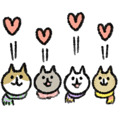 シュッとしたネコ１３（冬ver.）