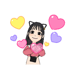 ニャ～のアバタースタンプ⑤