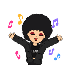 簡単に使える挨拶スタンプ