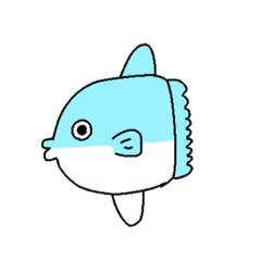 ちょっと笑かしてくるマンボウ。