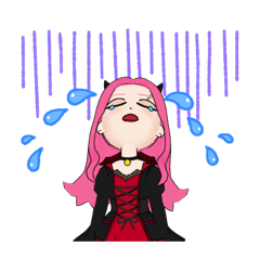 びしゅあるふうのスタンプ