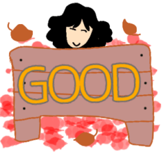 makoさんの挨拶スタンプ秋