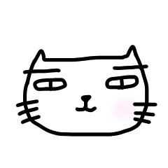 ネコださんの毎日使えるスタンプ01