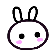 うさぎ―文字無し