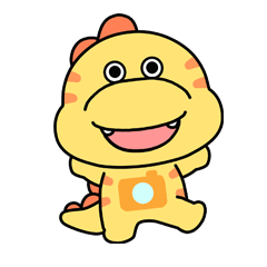 挨拶が上手な恐竜 (チャッピーくん)