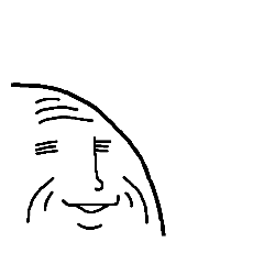 [りがお絵]としより顔