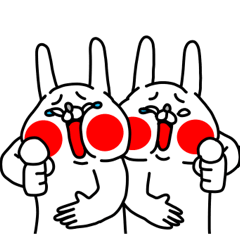 全力うさぎリアクション編