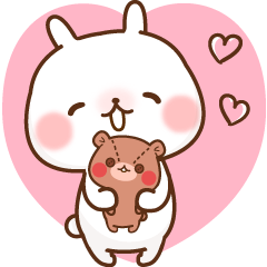 ちびうさ❤️ハートまみれ1