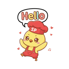 SP Chicken Sticker