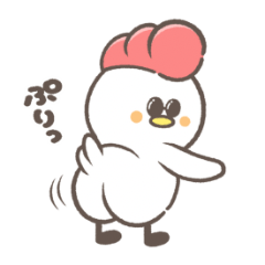 とりカラスタンプ