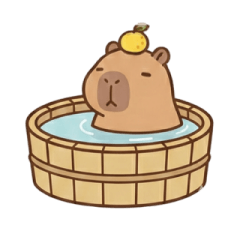 Daily life of capybaras -