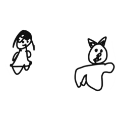 cat and girl 2017