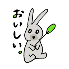 うさぎのミロ君