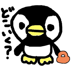 ペンギンのピピとハクトウワシ