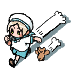 セーラーくんとくま