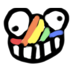 レインボーくんスタンプ1