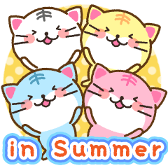 あいさつラムネねこ2 in Summer