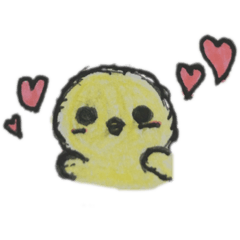 小5あがにょん作　ひよこっスタンプ