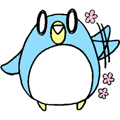 ペンさんの日常ことばスタンプ