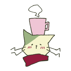 タレ目にゃんこのまったりスタンプ