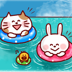 たかせゆづきのアニマルスタンプ-夏.ver