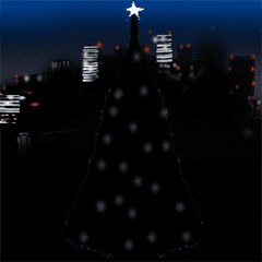 動く!クリスマスに使うと思われるスタンプ