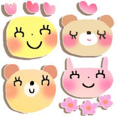 サクっと送れる＊省スペース＊ゆるふわ