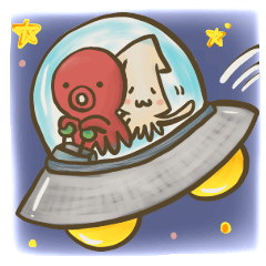 オクタンとスクちゃんの日常