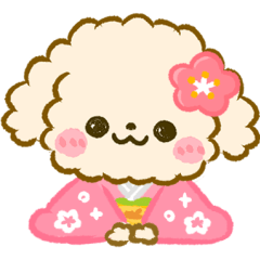 お正月♡ふわもこといぷー