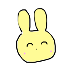 うさうさスタンプ③