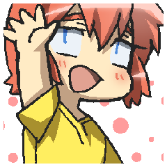 三白眼の男の子