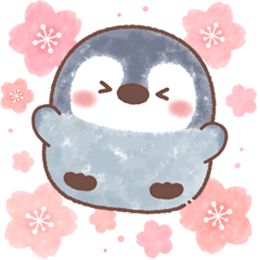 飛び出す★ふんわりペンちゃんの春