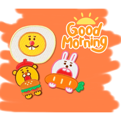 おもしろかわいいステッカースタンプ