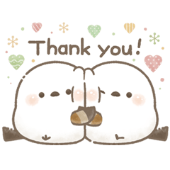 ずっと使える♡もちっと！シマエナガさん。