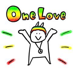 いつも笑顔のうさぎさん。５(レゲエ)