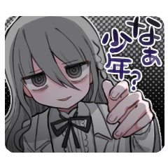 ダウナー白衣女性