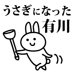 うさぎになった有川