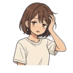 脱力系女子の日常スタンプ