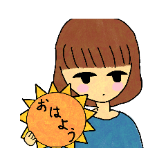 ゆるい茶髪ちゃん