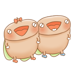 せみちゃんとせみくん