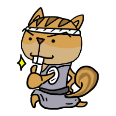 江戸っ子しまりす