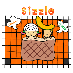 キティとジャックの英語スタンプ 4